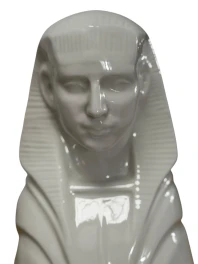 1920s Ceramic Sculpture of a Sphinx by Charles Vos for De Spinx Maastricht